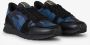 Valentino Garavani Camouflage Rockrunner Sneaker Blauw Heren - Thumbnail 2