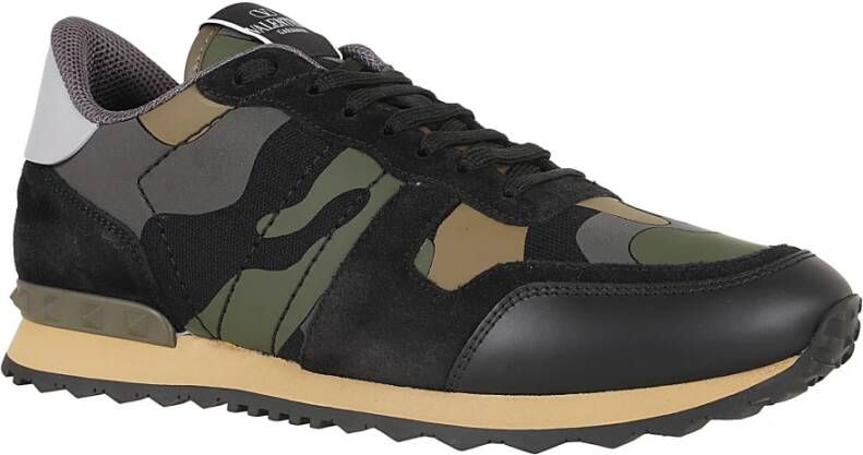 Valentino Garavani Camouflage Rockrunner Sneaker Multicolor Heren