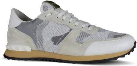 Valentino Garavani Camouflage Rockrunner Sneakers Multicolor Heren