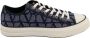 Valentino Garavani Canvas en leren sneakers met Toile Iconographe motief Blue Heren - Thumbnail 2