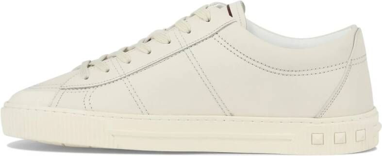 Valentino Garavani Cityplanet Leren Sneakers White Heren