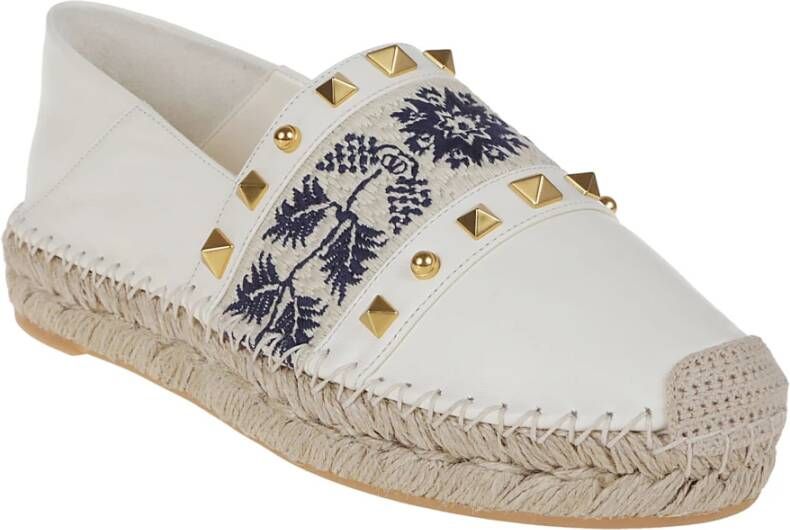 Valentino Garavani County Espadrilles White Dames