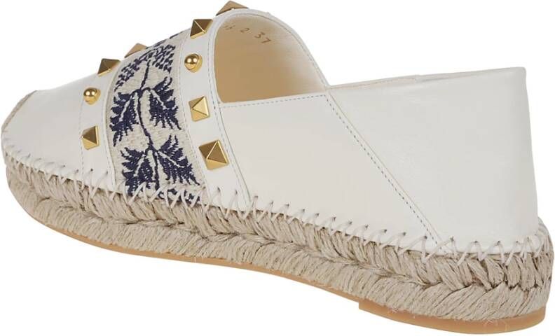 Valentino Garavani County Espadrilles White Dames