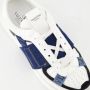 Valentino Garavani Denim Lint Veterschoenen van Leer Blue Heren - Thumbnail 5