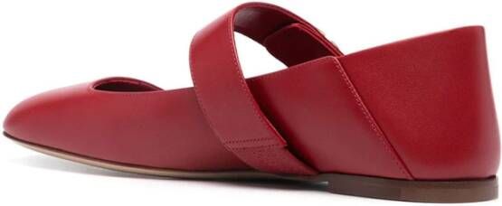 Valentino Garavani Elegant Ballet Flats Red Dames