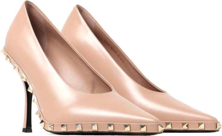 Valentino Garavani Elegant High Heel Pumps Beige Dames