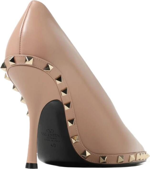 Valentino Garavani Elegant High Heel Pumps Beige Dames