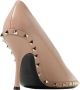 Valentino Garavani Elegant High Heel Pumps Beige Dames - Thumbnail 3