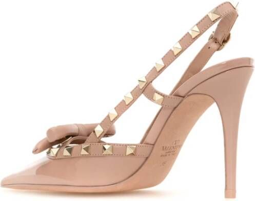 Valentino Garavani Elegant Slingback Pumps Beige Dames