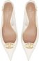 Valentino Garavani Elegant Slingback Pumps Beige Dames - Thumbnail 4