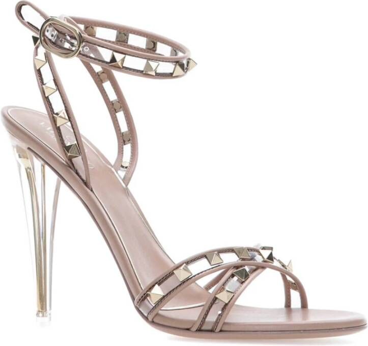 Valentino Garavani Elegant Summer Sandals Beige Dames