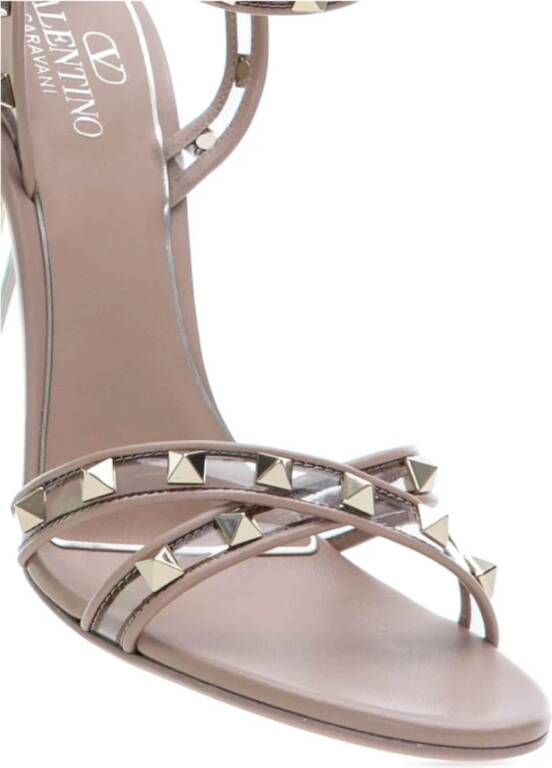 Valentino Garavani Elegant Summer Sandals Beige Dames