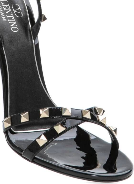 Valentino Garavani Elegant Summer Sandals Black Dames