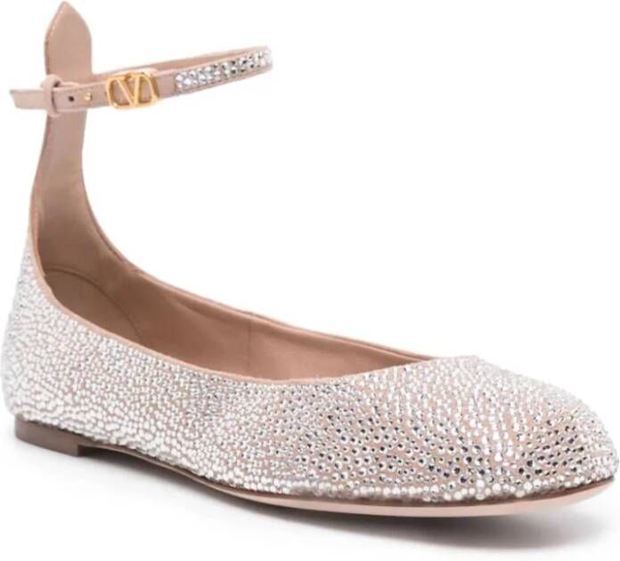 Valentino Garavani Elegante Ballerina's Schoenen Gray Dames