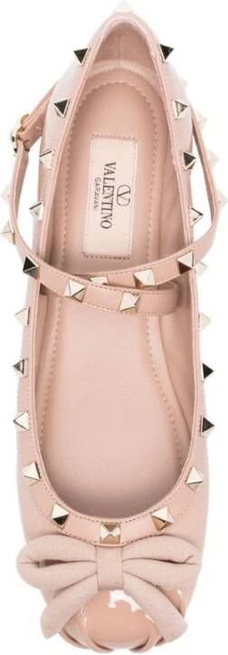 Valentino Garavani Elegante Ballerinas voor Vrouwen Pink Dames