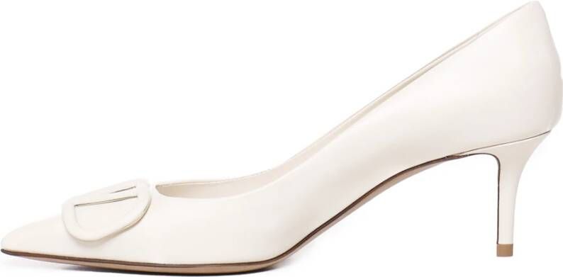 Valentino Garavani Elegante Hakken Beige Dames