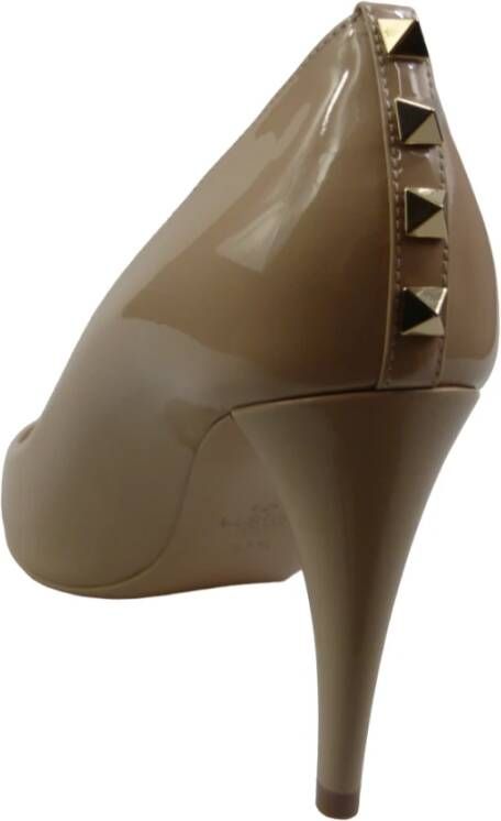 Valentino Garavani Elegante Hakken Brown Dames