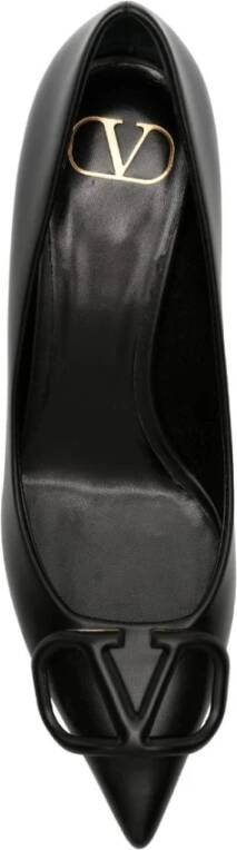 Valentino Garavani Elegante Hoge Hakken Pumps Black Dames