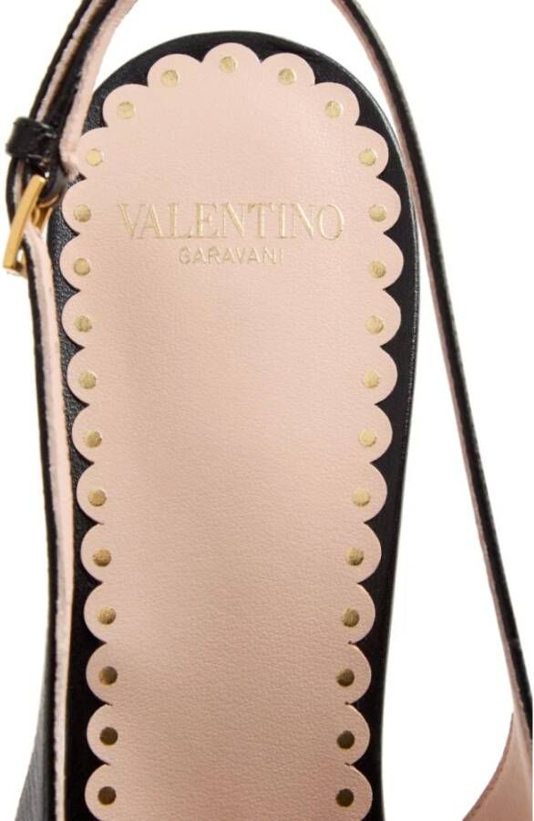 Valentino Garavani Elegante Slingback Hakken Black Dames