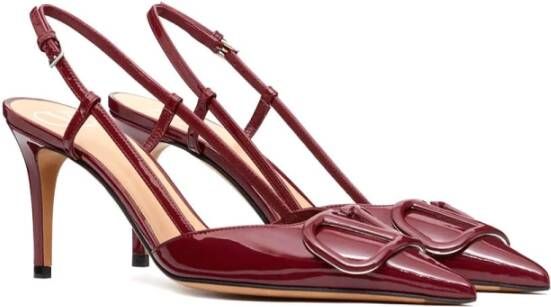 Valentino Garavani Elegante Slingback Sandalen Red Dames