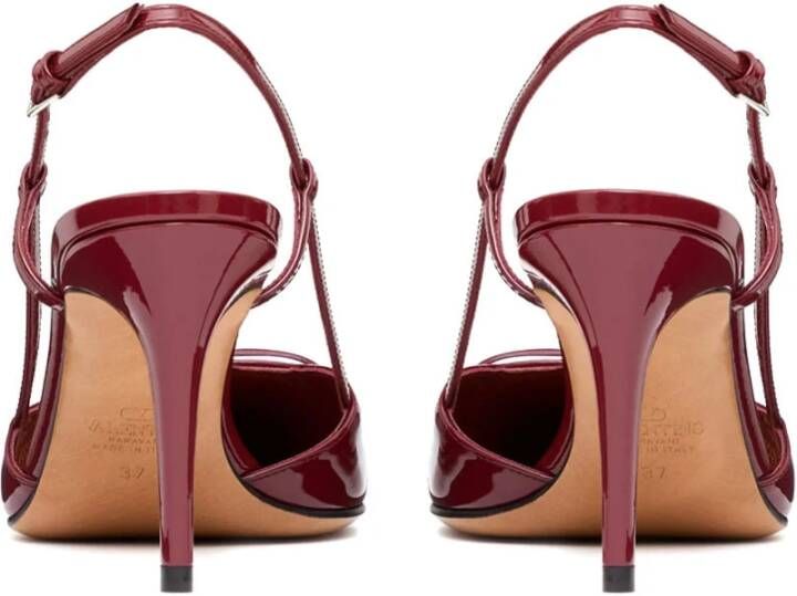 Valentino Garavani Elegante Slingback Sandalen Red Dames