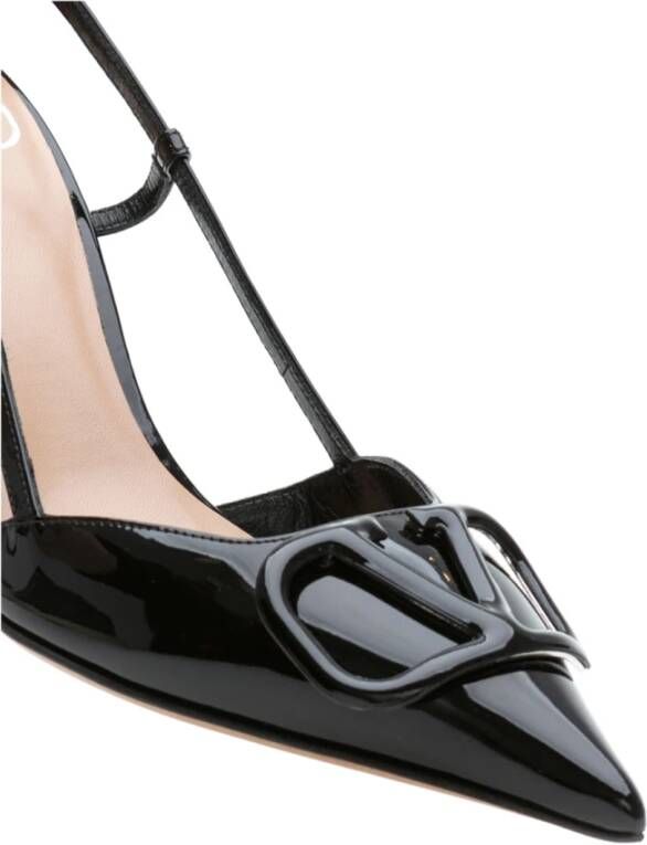 Valentino Garavani Elegante Slingback Schoenen Black Dames