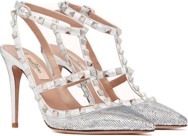 Valentino Garavani Enkelband Sandalen Gray Dames