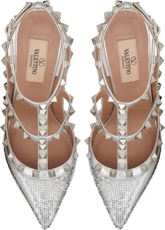 Valentino Garavani Enkelband Sandalen Gray Dames