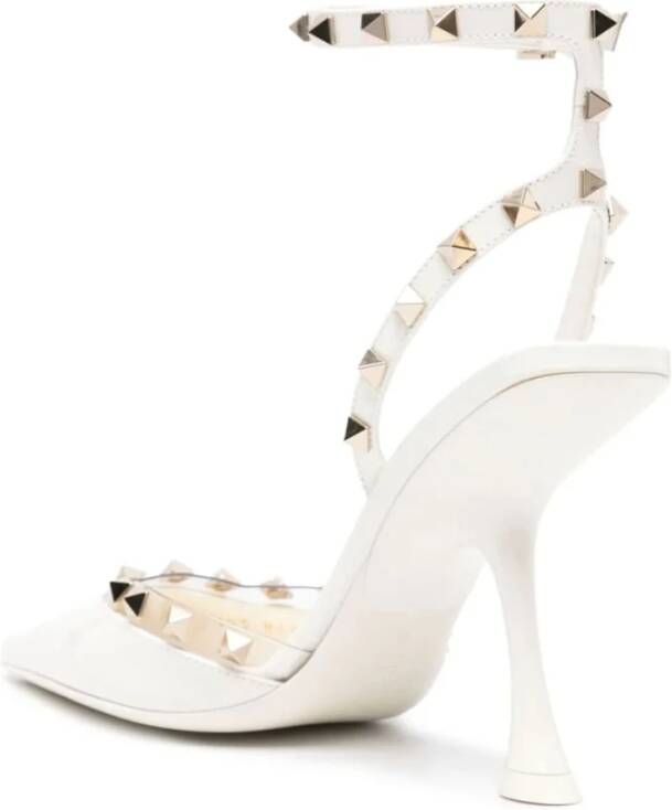 Valentino Garavani Enkelband Sandalen White Dames