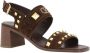 Valentino Garavani Flat Sandals Brown Dames - Thumbnail 2