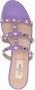 Valentino Garavani Flat Sandals Purple Dames - Thumbnail 4