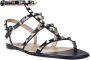 Valentino Garavani Flat Sandals Zwart Dames - Thumbnail 2