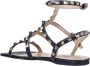 Valentino Garavani Flat Sandals Zwart Dames - Thumbnail 3