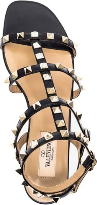 Valentino Garavani Flat Sandals Zwart Dames