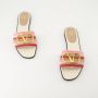 Valentino Garavani Multikleur VLogo Sandalen met Messing Afwerking Multicolor Dames - Thumbnail 11