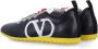 Valentino Garavani Geperforeerde Nappa Sneaker | VLogo Detail Black Heren - Thumbnail 4