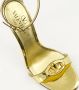 Valentino Garavani Gouden Metallic Hak Sandalen Yellow Dames - Thumbnail 5