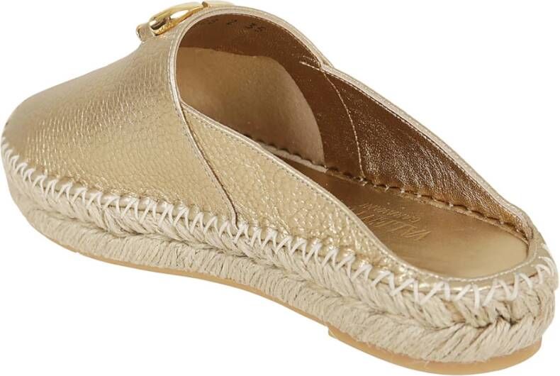 Valentino Garavani Gouden Ster Espadrille VLogo Moon Yellow Dames