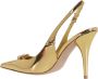 Valentino Garavani Gouden VLogo Slingback The Bold Edition Yellow Dames - Thumbnail 3