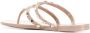 Valentino Garavani Goudkleurige Rockstud Platte Rubberen Sandalen Pink Dames - Thumbnail 4