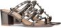 Valentino Garavani Grijze Caged Sandalen met Rockstud Details Gray Dames - Thumbnail 3