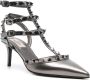 Valentino Garavani Grijze elegante sandalen voor vrouwen Gray Dames - Thumbnail 7