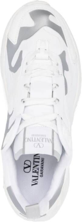 Valentino Garavani Grijze Sneakers met Rockstud-details Gray Heren