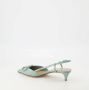 Valentino Garavani Groene VLogo Leren Pumps Green Dames - Thumbnail 3