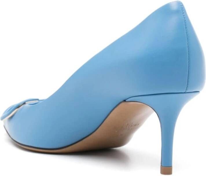 Valentino Garavani Heldere Blauwe VLogo Signature Pumps Blue Dames