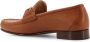 Valentino Garavani Iconische Vlogo Leren Loafer Made in Italy Brown Heren - Thumbnail 3