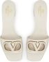 Valentino Garavani Ivoor Sandalen met VLogo Detail Beige Dames - Thumbnail 6