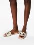 Valentino Garavani Ivoor Sandalen VLogo Signature Slip-On Stijl Beige Dames - Thumbnail 6