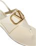 Valentino Garavani Sandalen VLogo Signature Flat Thong Sandals in crème - Thumbnail 4