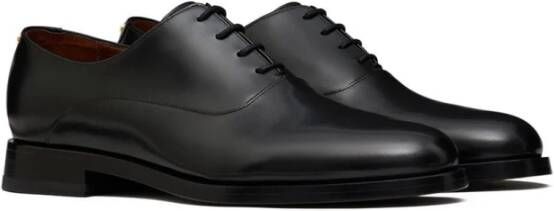 Valentino Garavani Klassieke Derby Schoenen Black Heren